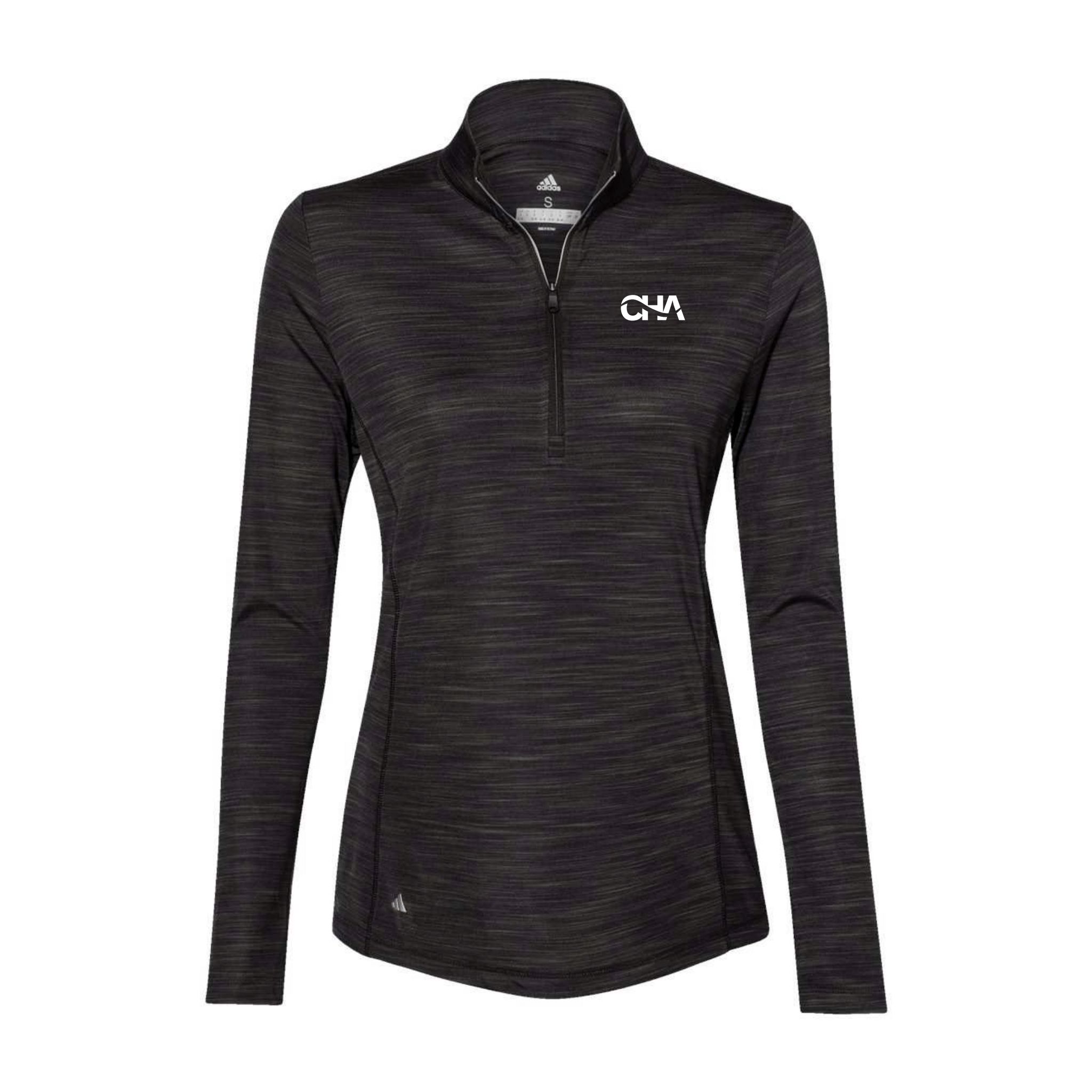 Adidas Lightweight Melange 1/4 Zip - Ladies